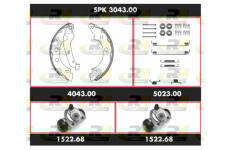 Souprava brzd, bubnova brzda ROADHOUSE SPK 3043.00