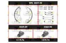 Souprava brzd, bubnova brzda ROADHOUSE SPK 3059.00