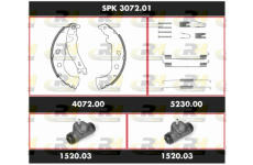 Souprava brzd, bubnova brzda ROADHOUSE SPK 3072.01