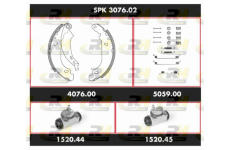 Souprava brzd, bubnova brzda ROADHOUSE SPK 3076.02