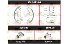 Souprava brzd, bubnova brzda ROADHOUSE SPK 3095.04