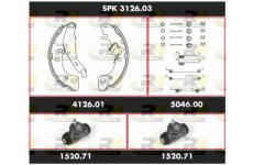 Souprava brzd, bubnova brzda ROADHOUSE SPK 3126.03