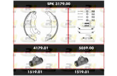 Souprava brzd, bubnova brzda ROADHOUSE SPK 3179.00