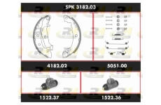 Souprava brzd, bubnova brzda ROADHOUSE SPK 3182.03