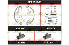 Souprava brzd, bubnova brzda ROADHOUSE SPK 3513.01