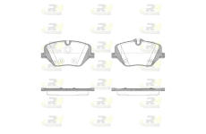 Sada brzdových destiček, kotoučová brzda ROADHOUSE H22031.00