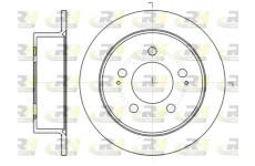 Brzdový kotouč ROADHOUSE 61414.00