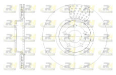 Brzdový kotouč ROADHOUSE 62549.10