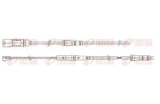 Vystrazny kontakt, opotrebeni oblozeni REMSA 001199