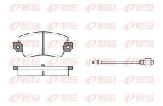 Sada brzdových destiček, kotoučová brzda REMSA 0028.02
