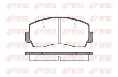 Sada brzdových destiček, kotoučová brzda REMSA 0094.20