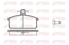 Sada brzdových destiček, kotoučová brzda REMSA 0128.00