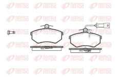 Sada brzdových destiček, kotoučová brzda REMSA 0134.12