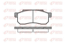 Sada brzdových destiček, kotoučová brzda REMSA 0203.10