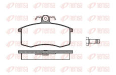 Sada brzdových destiček, kotoučová brzda REMSA 0221.00