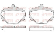 Sada brzdových destiček, kotoučová brzda REMSA 0222.10