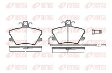 Sada brzdových destiček, kotoučová brzda REMSA 0241.02
