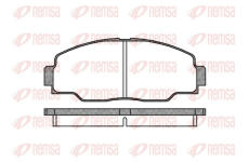 Sada brzdových destiček, kotoučová brzda REMSA 0308.00