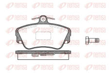 Sada brzdových destiček, kotoučová brzda REMSA 0309.10