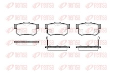 Sada brzdových destiček, kotoučová brzda REMSA 0325.02