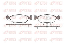 Sada brzdových destiček, kotoučová brzda REMSA 0444.00