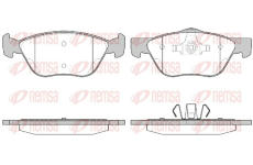 Sada brzdových destiček, kotoučová brzda REMSA 0589.20