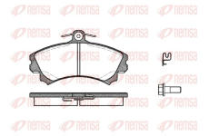 Sada brzdových destiček, kotoučová brzda REMSA 0590.21