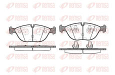 Sada brzdových destiček, kotoučová brzda REMSA 0597.00