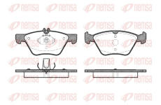 Sada brzdových destiček, kotoučová brzda REMSA 0601.00