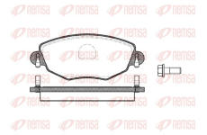 Sada brzdových destiček, kotoučová brzda REMSA 0776.00