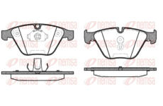 Sada brzdových destiček, kotoučová brzda REMSA 0857.30