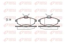 Sada brzdových destiček, kotoučová brzda REMSA 0881.00