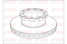 Brzdový kotouč REMSA NCA1008.20