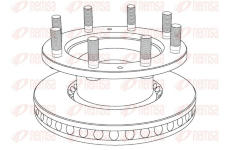 Brzdový kotouč REMSA NCA1021.20