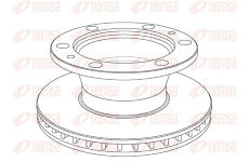 Brzdový kotouč REMSA NCA1023.20