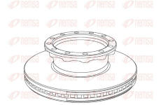 Brzdový kotouč REMSA NCA1029.20