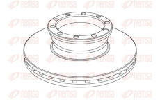 Brzdový kotouč REMSA NCA1041.20