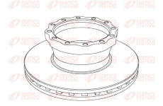 Brzdový kotouč REMSA NCA1043.20