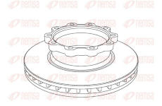 Brzdový kotouč REMSA NCA1047.20