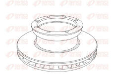 Brzdový kotouč REMSA NCA1054.20