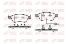 Sada brzdových destiček, kotoučová brzda REMSA 1056.02