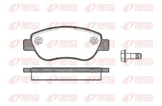 Sada brzdových destiček, kotoučová brzda REMSA 1069.00