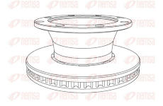 Brzdový kotouč REMSA NCA1124.20