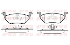 Sada brzdových destiček, kotoučová brzda REMSA 1125.00