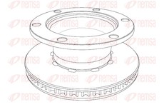 Brzdový kotouč REMSA NCA1125.20
