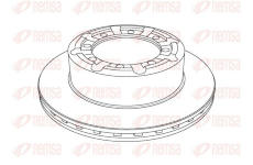 Brzdový kotouč REMSA NCA1140.20