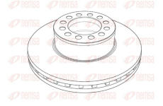 Brzdový kotouč REMSA NCA1188.20