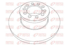 Brzdový kotouč REMSA NCA1203.10