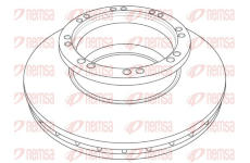Brzdový kotouč REMSA NCA1215.20