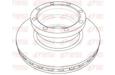 Brzdový kotouč REMSA NCA1232.20